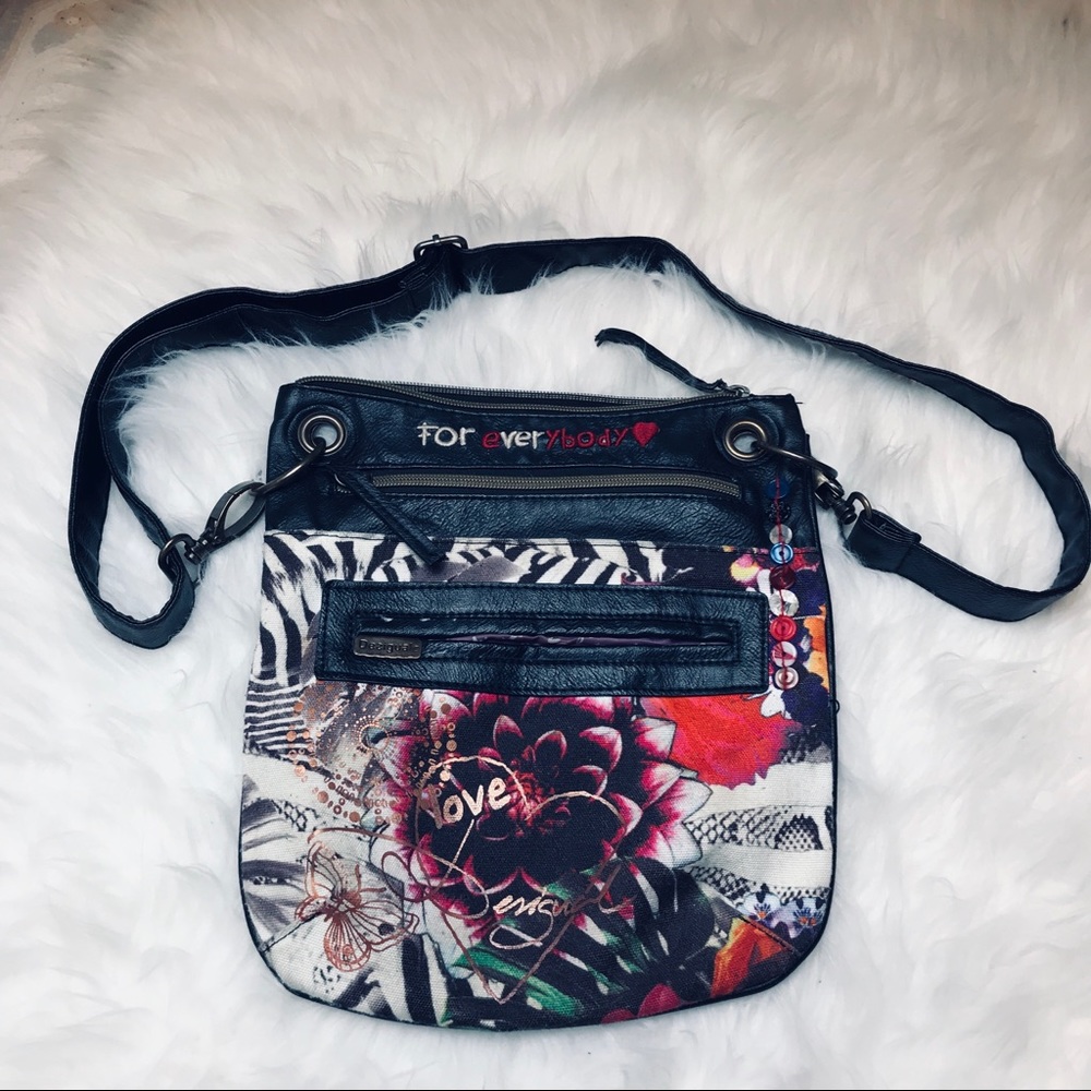 Desigual Crossbody Bag Floral
